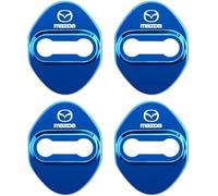 kykj 4 Pièces Couvercle de Serrure de Porte de Voiture pour Mazda Skyactiv, Serrures Porte Protection Intérieure Accessoires,B