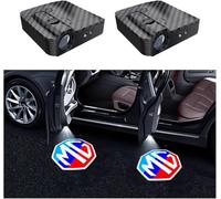 kykj Lumière de Projecteur de Voiture pour MG Marvel R 2021-2024, Lumière de Bienvenue de Porte de Voiture Accessoire Voiture Cadeau