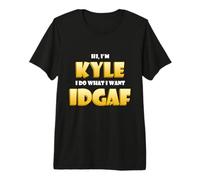 Kyle Costume IDGAF Funny Meme Halloween Costume for Kyles T-Shirt Haut de Gamme