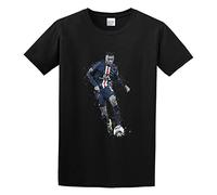 Kylian Mbappé Handsome Sports Competition Blonde Funny Standard T-Shirt Black XL