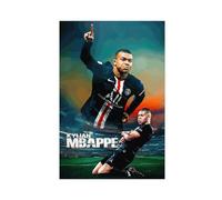 Kylian Mbappe Soccer Football Poster 28 Impression sur toile Décoration murale pour salon, chambre à coucher - Style sans cadre - 30 x 45 cm