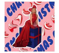 Kylie Minogue – Kylie Christmas (Fully Wrapped) – Vinyle – Édition limitée rose et blanc marbré