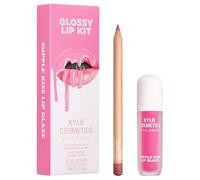 Kylie-Jenner-Cosmetics Levres Gloss-a-levresGlossy Lip Kit Candy Pink - LIPS SUPPLE LIP GLAZE 3 ml + LIPS PRECISION POUT LIP LINER 1.14 gr. 1 Stk.