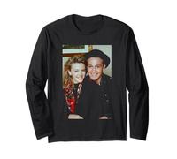 Kylie Minogue et Jason Donovan Neighbours Actors Pop Stars Manche Longue