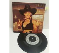 KYLIE MINOGUE never too late 7" picture sleeve single PWL45