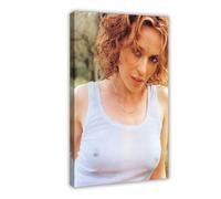 Kylie-Minogues 032 Poster sur toile pour décoration de chambre à coucher, bureau, chambre, cadeau, style cadre, 30 x 45 cm