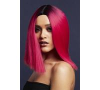 Kylie Perruque Luxe Adulte Professionnel Fever Qualité Droit Deux Ton Long Bo