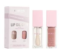 Kylie-Skin Levres Soin-des-levresSet duo d'huiles pour les lèvres Coconut Lip Oil 6 ml + Crème Brûlée Lip Oil 6 ml 6 ml
