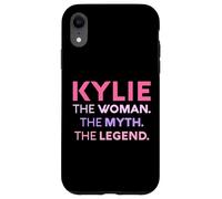 Kylie The Woman The Myth Legend Nom personnalisé Femme Coque pour iPhone XR