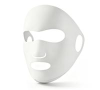 KYLOS 2 Pièces Masque Nylon, Couverture De Masque De Visage Réutilisable, Imperméable, Taille Standard, Blanc