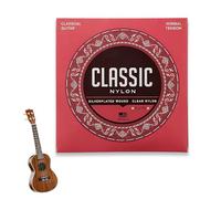 KYLOS Corde Guitare Classique, 1 Pack Cordes Nylon Tension Normale Ej27 Pour Guitare Classique Acoustique