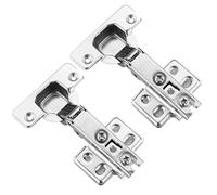 KYLOS Lot De 2 Charnières De Porte Avec Frein De Chute De Taille Standard - Charnières De Porte Avec Vérin À Gaz - Charnière D'Armoire Avec Angle D'Ouverture De 105° - Charnière À Pot De 35 Mm