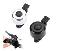 KYLOS Lot De 2 Sonnette Idéale Pour Vélo Et Trottinette Small Bell - Son Puissant - Classique - Rétro - Pour Enfants Et Adultes - Pour Vélo De Route, Vtt Et Scooter - Noir