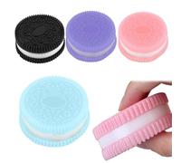 KYLOS Squishy Oreo, Lot De 4 Jouets Anti-Stress À Écraser En Forme De Taba - Soulage Le Stress - Ultra Doux - Décompression - Jouet Anti-Stress