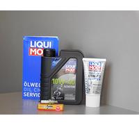 Kymco Agility 50 4T Kit d'entretien pour huile d'entraînement, bougie d'allumage