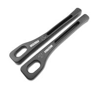 KYMEDQ 2 Pièces Combleur Espace Siège Voiture, pour Mazda 2 2002-2025 2026 DJ DE, Bouchon Anti-Fuite Texture Cuir Élastique Souple Accessoires Intérieur avec Fente Ceinture Noir