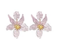 KYNARI Boucles d'oreilles à tige bohème pour femme, bijoux à fleurs | Boucles d'oreilles pendantes hypoallergéniques et légères à porter toute la journée, en acrylique pour un rendez-vous