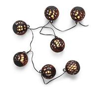 Kynast Garden Guirlande lumineuse solaire à LED avec 8 lanternes longueur 2m
