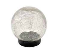 Kynast Garden LED Boule de verre solaire Boule de jardin en verre brisé avec 10 LED