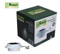 Kynast Garden LED Lampe solaire de gouttière pour trottoir ou clôture, 2 pièces