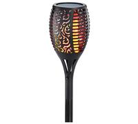 Kynast Garden Torche solaire de jardin avec effet de flamme hauteur 50cm