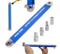 KyneLit extension décalée Pro Zero extension décalée 2024 extension multifonctionnelle à portée serrée, avec adaptateurs carrés de 1,27 cm, 1/4 po et 9,5 mm