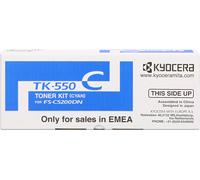 Kyocera TK 550C - Cyan - original - cartouche de toner - pour FS-C5200DN