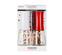 KYOCERA CM-20-SET-WHRD Moulin et broyeur en céramique, blanc, rouge