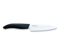 Kyocera Couteau Céramique FK-110-WH-BK pour Légumes - 11 CM Lame - Griff. Noir
