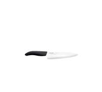 Couteau du chef, trancheur 18 cm lame céramique - manche noir