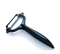 KYOCERA - CP10NBK - Eplucheur rasoir noir avec lame céramique ultra tranchante - matériau sain qui ne rouille pas et n'oxyde pas les aliments