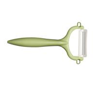 KYOCERA - CP10NGR - Eplucheur rasoir vert avec lame céramique ultra tranchante - matériau sain qui ne rouille pas et n'oxyde pas les aliments