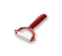 KYOCERA - CP10NRD - Eplucheur rasoir rouge avec lame céramique ultra tranchante - matériau sain qui ne rouille pas et n'oxyde pas les aliments