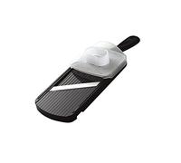 KYOCERA - CSN202BK - Mandoline réglable noire avec protège doigts et lame céramique haut de gamme - ultra tranchante et résistante