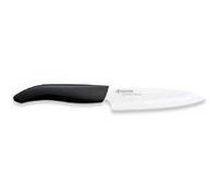 KYOCERA FK-110-WH BK COUTEAU D'OFFICE MANCHE NOIR LAME CÉRAMIQUE BLANCHE 11 CM Noir G