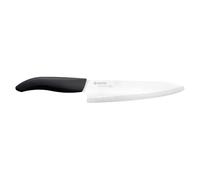 Kyocera FK-180-WH BK Couteau du Chef Manche Noir Lame Céramique Blanche 18 cm