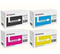 Kyocera Lot de 4 toners d'origine pour Ecosys M5526cdn M5526cdw P5026cdn P5026cdw avec stylo à bille Tonerliga
