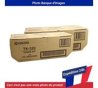 Kyocera Mita TK-320 Toner Kit Black Pack Of 2