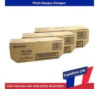Kyocera Mita TK-320 Toner Kit Black Pack Of 3