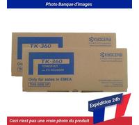 Kyocera Mita TK-360 Toner Kit Black Pack Of 2