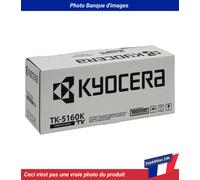Kyocera Cartouche de toner TK-5160K (1T02NT0NL0) originale pour ECOSYS P7040cdn Noir 16 000 pages