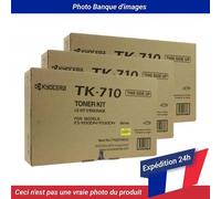 Kyocera Mita TK-710 Toner Black Pack Of 3