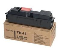 Kyocera TK 18 - Noir - original - kit toner - pour Kyocera FS-1018, FS-1118, FS-1118F MFP/KL3, FS-1118FDP MFP/KL3; FS-1020 G
