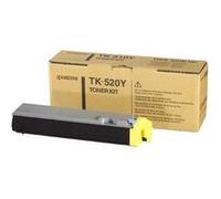 Kyocera TK 520Y - Jaune - original - cartouche de toner - pour FS-C5015DN, C5015N G