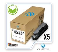 Kyocera toner 5x TK-1150 TK-1150 M2135dn M2635dn M27 Duston noir