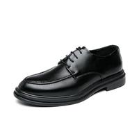 KYOESCAI Chaussure Homme Ville Classique Chaussures Habillées Oxford à Lacets pour Hommes Derbys Chaussure,Noir,41 EU