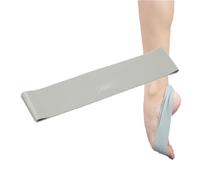 KYOFIS Ensemble d'étirements for Orteils et Pieds, Bandes en Latex Naturel Portables avec résistance à Code Couleur for Le Ballet et l'entraînement athlétique(Gray,30lb)