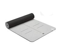 KYOFIS Tapis de yoga chauffant électrique, température réglable de 10 à 60 ℃, minuterie 1 à 12 heures, tapis de yoga chaud doux et antidérapant en TPE (Color : Gris)
