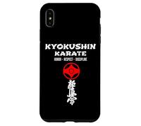 Kyokushin Kyokushinkai Karaté Oyama Honor Respect Discipline Coque pour iPhone XS Max