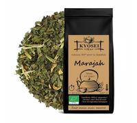 Kyosei Tea - Infusion Bio “Marajah” - Vrac 80 g - Gingembre, Curcuma & Mélisse - Épices Indiennes & Fleurs de Souci - Sans OGM & Sans Gluten